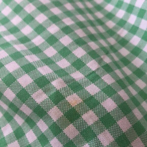 Vintage 1967 Ralph Lauren gingham green Bermuda shorts size 32 - Picture 7 of 9